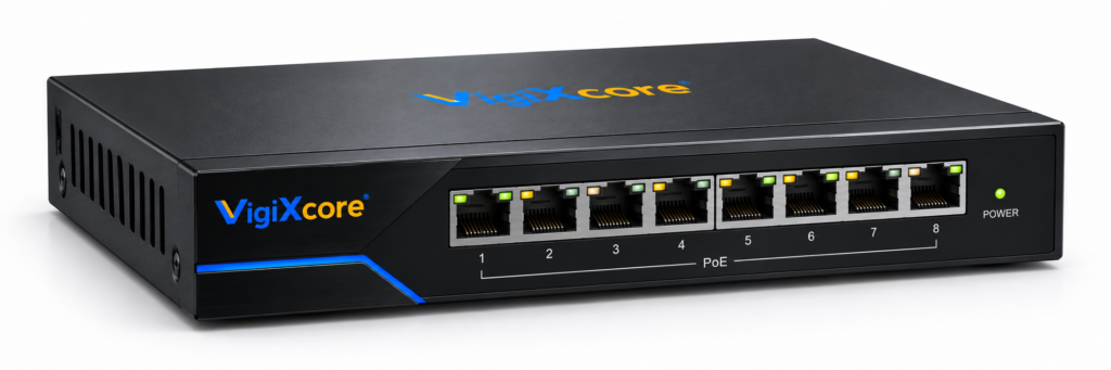 VigiXcore 8 Port PoE Switch