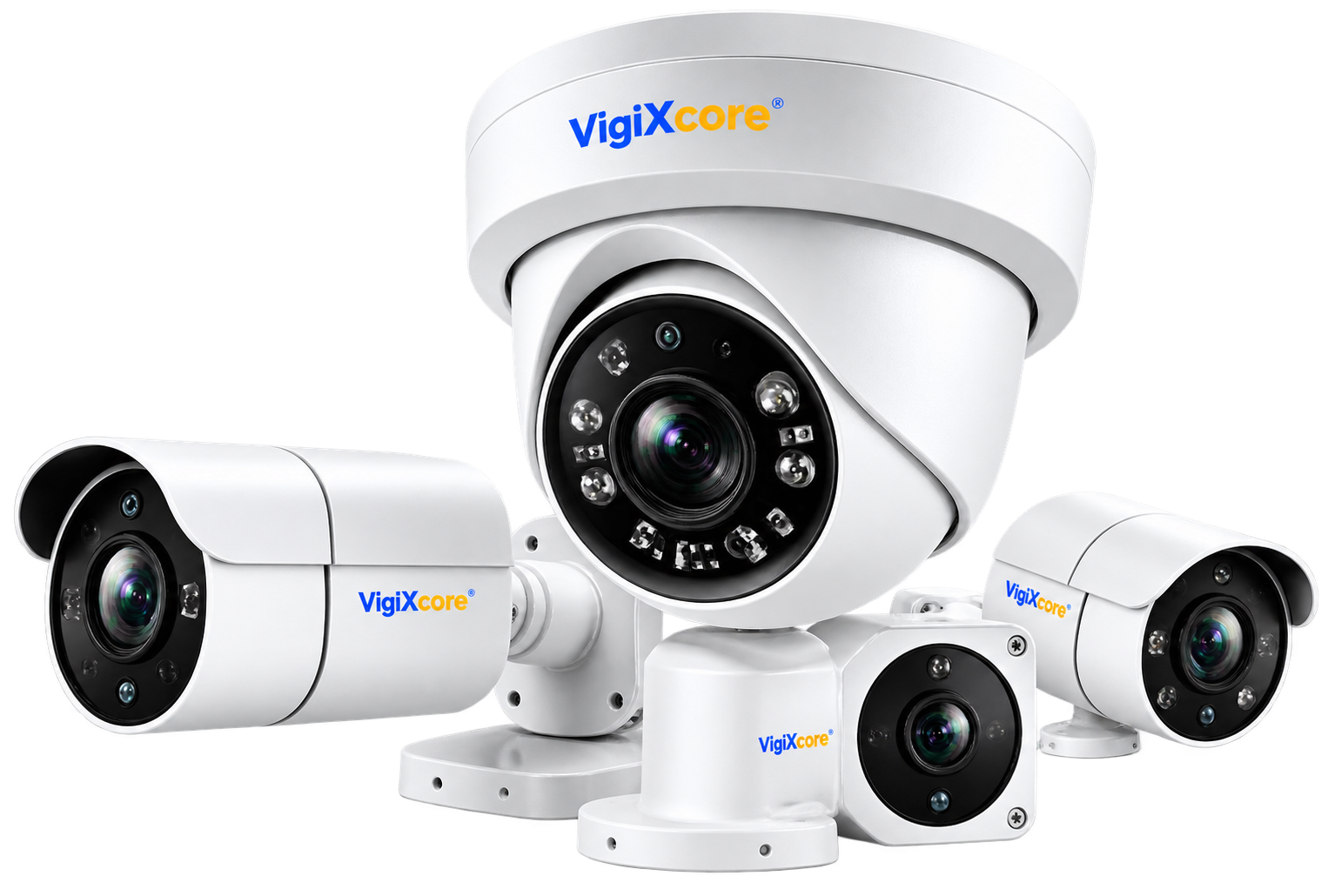 2MP Full HD Night Vision Dome/Bullet Cameras